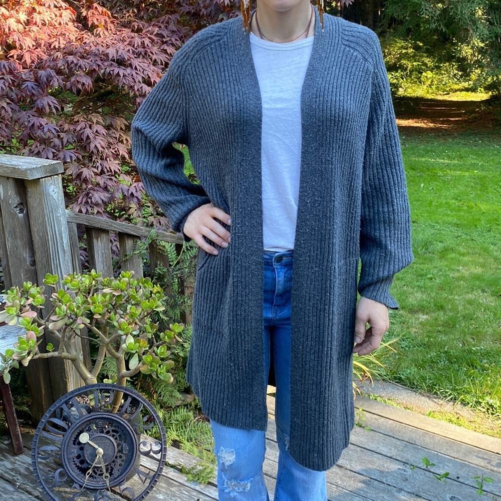 Universal Threads Open Front Cardigan Sweater Ove… - image 1